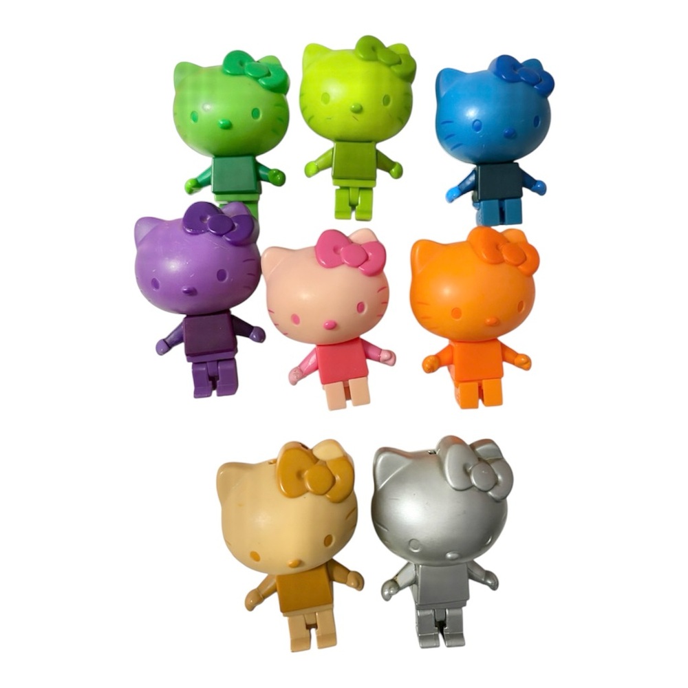 Hello Kitty - SANRIO- Vintage Y2K- McDonald Brick Bear Collectible Mini 😻✨💖